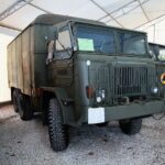 19.01.2021. Starachowice. Muzeum Przyrody i Techniki "Ekomuzeum" im. Jana Pazdura. Star 660 M2 "Sztabowóz" / Wiktor Taszłow / Radio Kielce