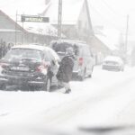 30.01.2021 Kielce. Trudne warunki na drogach / Jarosław Kubalski / Radio Kielce