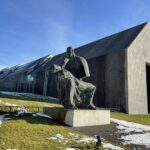 22.01.2021. Michniów. Mauzoleum Martyrologii Wsi Polskiej / Wiktor Taszłow / Radio Kielce