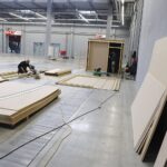 05.11.2020. Kielce. Budowa szpitala tymczasowego w Targach Kielce / Jarosław Kubalski / Radio Kielce