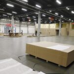 05.11.2020. Kielce. Budowa szpitala tymczasowego w Targach Kielce / Jarosław Kubalski / Radio Kielce