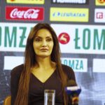 13.08.2020. Kielce. Konferencja prasowa. Na zdjęciu: Jagoda Iwańczuk - prezes Van Pur SA / Jarosław Kubalski / Radio Kielce