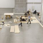 05.11.2020. Kielce. Budowa szpitala tymczasowego w Targach Kielce / Jarosław Kubalski / Radio Kielce