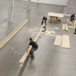 05.11.2020. Kielce. Budowa szpitala tymczasowego w Targach Kielce / Jarosław Kubalski / Radio Kielce