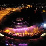 27.08.2020 Kielce. Otwarcie dworca autobusowego. Pokaz „światło i dźwięk” / Jarosław Kubalski / Radio Kielce