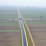 22.12.2020. Nowa obwodnica Włoszczowy widziana z góry / Jarosław Kubalski / Radio Kielce