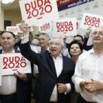 28.06.2020. Kielce. Sztab wyborczy PiS. Na zdjęciu (od lewej): Marek Kwitek, poseł PiS, Krzysztof Lipiec, poseł; lider świętokrzyskiego PiS, Piotr Wawrzyk - poseł; wiceminister spraw zagranicznych / Jarosław Kubalski / Radio Kielce