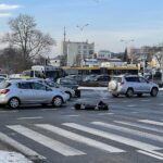 29.01.2021. Kielce. Wypadek na skrzyżowaniu ulic Źródłowej i Sandomierskiej / Jarosław Kubalski / Radio Kielce