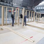 05.11.2020. Kielce. Budowa szpitala tymczasowego w Targach Kielce / Jarosław Kubalski / Radio Kielce