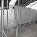 05.11.2020. Kielce. Budowa szpitala tymczasowego w Targach Kielce / Jarosław Kubalski / Radio Kielce