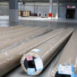 05.11.2020. Kielce. Budowa szpitala tymczasowego w Targach Kielce / Jarosław Kubalski / Radio Kielce