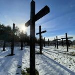 22.01.2021. Michniów. Mauzoleum Martyrologii Wsi Polskiej / Wiktor Taszłow / Radio Kielce