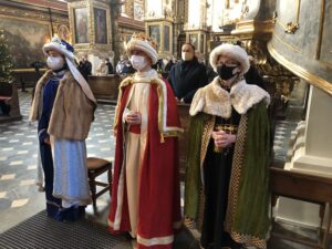 06.01.2021. Sandomierz. Święto Trzech Króli / Grażyna Szlęzak-Wójcik / Radio Kielce