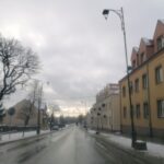 13.01.2021. Pińczów. Ulica Legionistów w Pińczowie / Marta Gajda / Radio Kielce