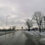 13.01.2021. Pińczów. Ulica Legionistów w Pińczowie / Marta Gajda / Radio Kielce