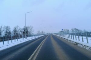 17.01.2021. Most na Wiśle Nowy Korczyn - Borusowa / Marta Gajda / Radio Kielce