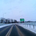 17.01.2021. Most na Wiśle Nowy Korczyn - Borusowa / Marta Gajda / Radio Kielce