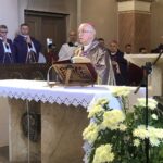 05.06.2020. Rudnik nad Sanem. Msza pogrzebowa księdza Czesława Wali. Na zdjęciu: abp Wacław Depo - metropolita częstochowski / Grażyna-Szlęzak-Wójcik / Radio Kielce