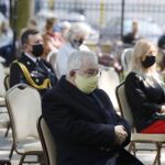 17.05.2020. Kielce. Msza święta dziękczynna za pontyfikat papieża Jana Pawła II. Na zdjęciu (na pierwszym planie): poseł Krzysztof Lipiec - lider świętokrzyskich struktur PiS / Jarosław Kubalski / Radio Kielce