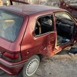 12.01.2021. Kielce. Wypadek na skrzyżowaniu Alei Solidarności i Alei Tysiąclecia Państwa Polskiego / Kamil Król / Radio Kielce