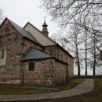 23.01.2021. Tarczek. Romański kościół świętego Idziego Opata / Robert Felczak / Radio Kielce