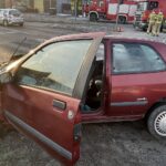 12.01.2021. Kielce. Wypadek na skrzyżowaniu Alei Solidarności i Alei Tysiąclecia Państwa Polskiego / Kamil Król / Radio Kielce