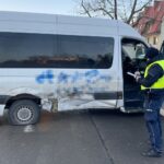 28.01.2021. Kielce. Wypadek na skrzyżowaniu ulic Marszałkowskiej i Turystycznej / Kamil Król / Radio Kielce