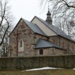 23.01.2021. Tarczek. Romański kościół świętego Idziego Opata / Robert Felczak / Radio Kielce