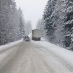 13.01.2020 Kielce. Trudne warunki na drogach. Zima. Ul. Zagnańska / Jarosław Kubalski / Radio Kielce