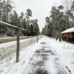 09.01.2021 Święta Katarzyna-Bodzentyn. Ścieżka rowerowa / Jarosław Kubalski / Radio Kielce