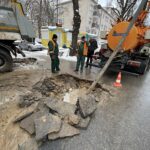 16.01.2021. Kielce. Awaria hydroforni na osiedlu Szydłówek / Jarosław Kubalski / Radio Kielce