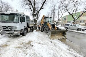 16.01.2021. Kielce. Awaria hydroforni na osiedlu Szydłówek / Jarosław Kubalski / Radio Kielce