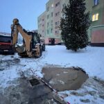 19.01.2021. Kielce. Awaria wodociągu na os. Na Stoku / Jarosław Kubalski / Radio Kielce