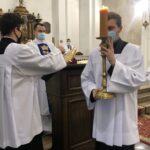 07.11.2020. Sandomierz. Msza święta z udzieleniem błogosławieństwa papieskiego i związanego z nim odpustu zupełnego pod zwykłymi warunkami / Grażyna Szlęzak-Wójcik / Radio Kielce