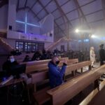 17.01.2021. Sandomierz. Koncert Scholi Pallotyńskiej / Grażyna Szlęzak-Wójcik / Radio Kielce