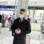 03.05.2020 Kielce. Uroczystości w 229 rocznicę uchwalenia Konstytucji 3 Maja. Msza przed kościołem garnizonowym. Na zdjęciu: senator Krzysztof Słoń / Jarosław Kubalski / Radio Kielce