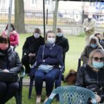 03.05.2020 Kielce. Uroczystości w 229 rocznicę uchwalenia Konstytucji 3 Maja. Msza przed kościołem garnizonowym / Jarosław Kubalski / Radio Kielce