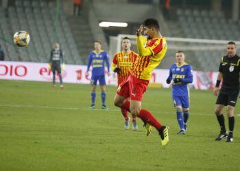 06.12.2019 Kielce. Mecz Korona Kielce - Arka Gdynia. Themistoklis Tzimopoulos / Jarosław Kubalski / Radio Kielce