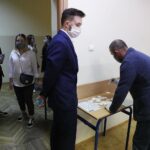 09.06.2020 Kielce. Zespół Szkół nr 3. Matura z matematyki / Jarosław Kubalski / Radio Kielce