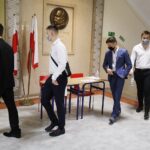 09.06.2020 Kielce. Zespół Szkół nr 3. Matura z matematyki / Jarosław Kubalski / Radio Kielce