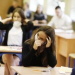 09.06.2020 Kielce. Zespół Szkół nr 3. Matura z matematyki / Jarosław Kubalski / Radio Kielce