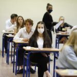 09.06.2020 Kielce. Zespół Szkół nr 3. Matura z matematyki / Jarosław Kubalski / Radio Kielce