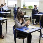 09.06.2020 Kielce. Zespół Szkół nr 3. Matura z matematyki / Jarosław Kubalski / Radio Kielce