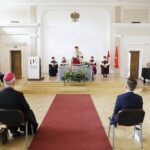 18.06.2020 Kielce. UJK. Uroczysta sesja Senatu UJK / Jarosław Kubalski / Radio Kielce