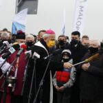 14.12.2020. Nowy Korczyn. Otwarcie nowego mostu na Wiśle / Jarosław Kubalski / Radio Kielce