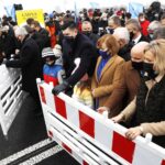 14.12.2020. Nowy Korczyn. Otwarcie nowego mostu na Wiśle / Jarosław Kubalski / Radio Kielce