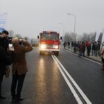 14.12.2020. Nowy Korczyn. Otwarcie nowego mostu na Wiśle / Jarosław Kubalski / Radio Kielce