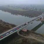 14.12.2020. Nowy Korczyn. Otwarcie nowego mostu na Wiśle / Jarosław Kubalski / Radio Kielce