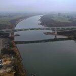 14.12.2020. Nowy Korczyn. Otwarcie nowego mostu na Wiśle / Jarosław Kubalski / Radio Kielce