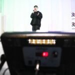 08.01.2021 Radio Kielce. Studio Gram. Raper chrvsciel (Jaś Chruścicki) / Jarosław Kubalski / Radio Kielce